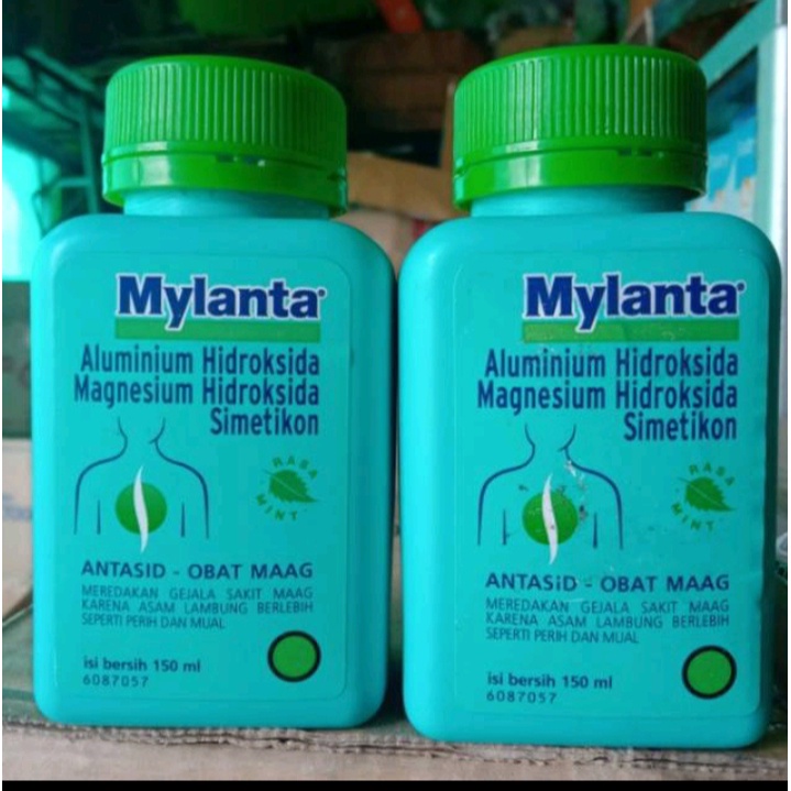 Mylanta Liquid 50 ml/Obat Sakit Maag/Kembung/Obat Asam Lambung/Sakit Perut