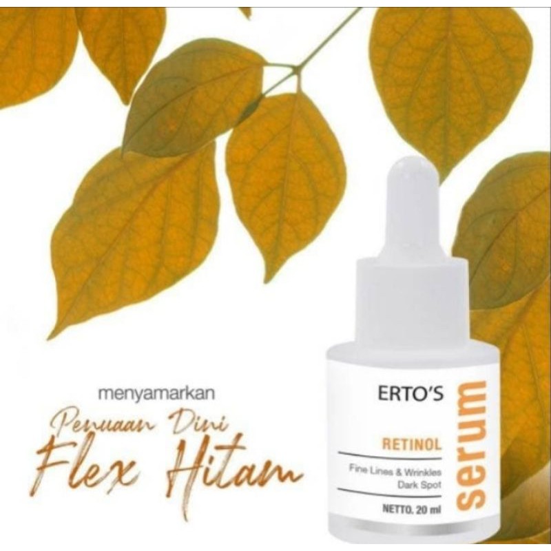 Erto's Ertos Retinol Serum 20ml Originial BPOM / Serum Ertos Retinol ORI