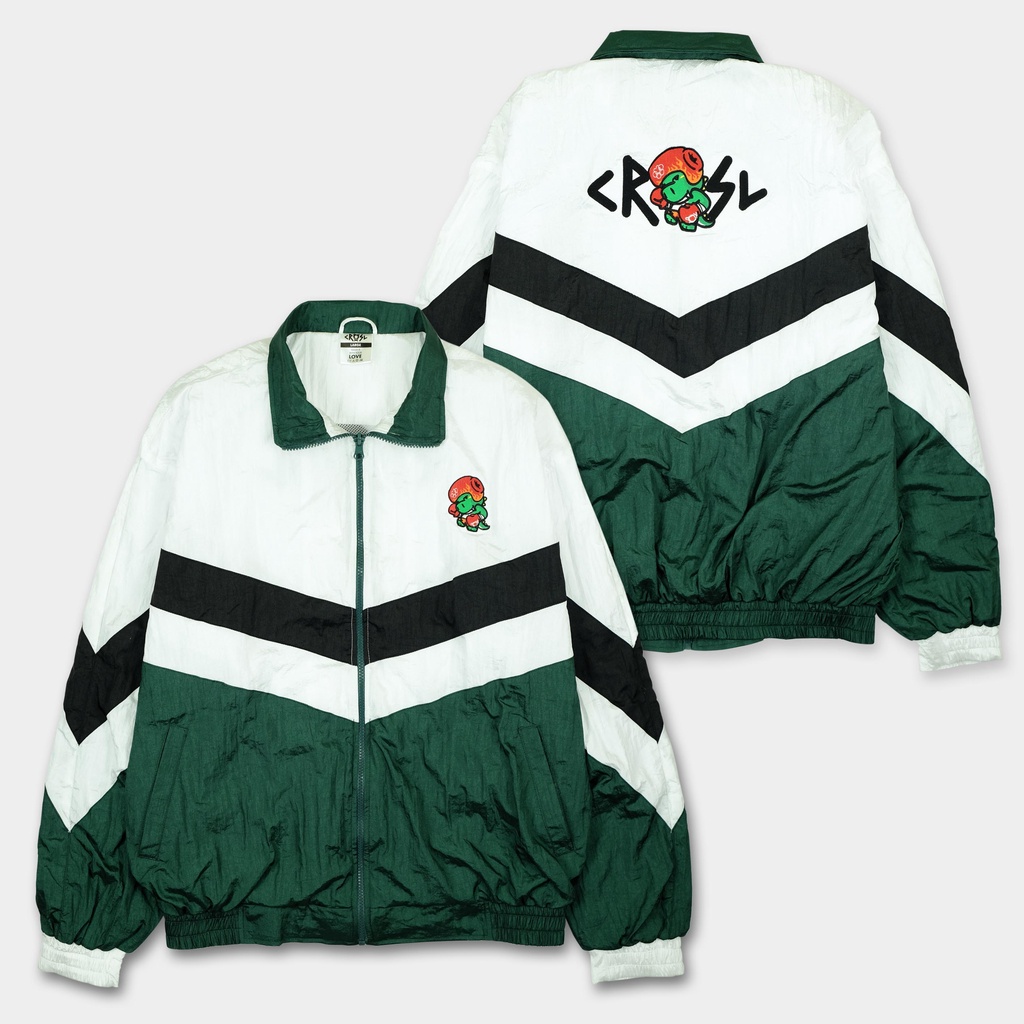 CRSL Odin Retro Jacket | Sport Jacket | Jaket Parasut Olahraga| Windbreaker Jacket | Pria Wanita
