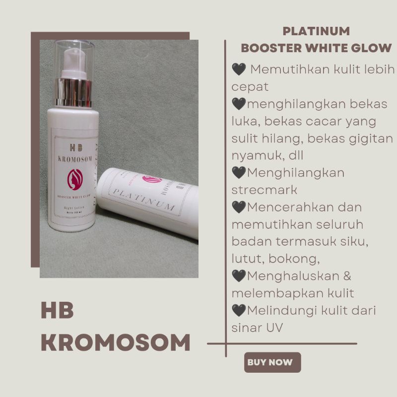 HB KROMOSOM PLATINUM (Booster White Glow)