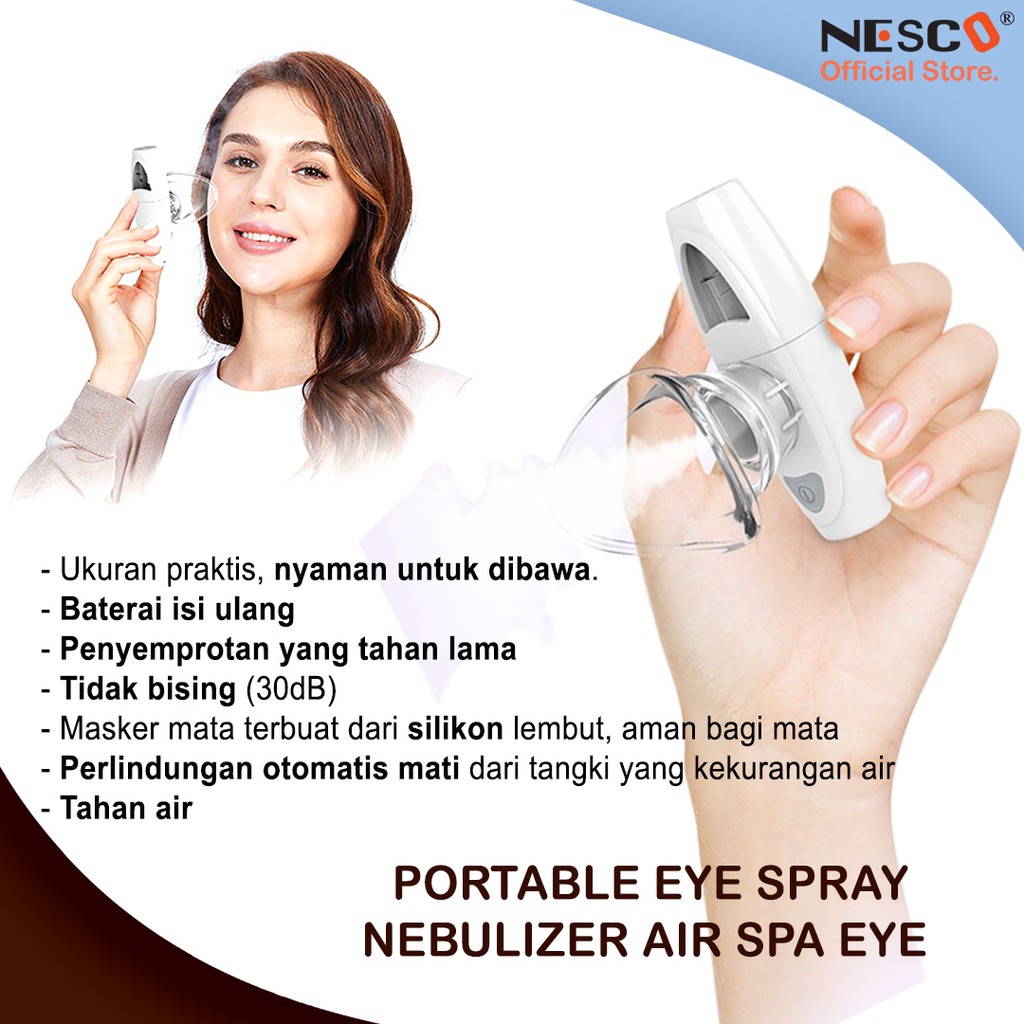 Portable Eye Spray, Menghilangkan MATA PANDA dan MELEMBABKAN MATA JADI LEBIH MUDA