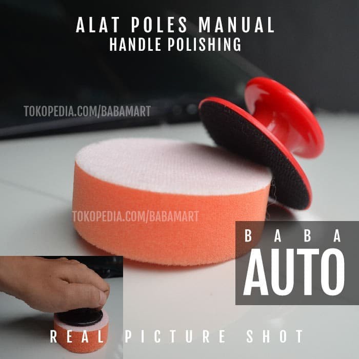 Alat Poles Mobil Handle Polishing Manual Murah