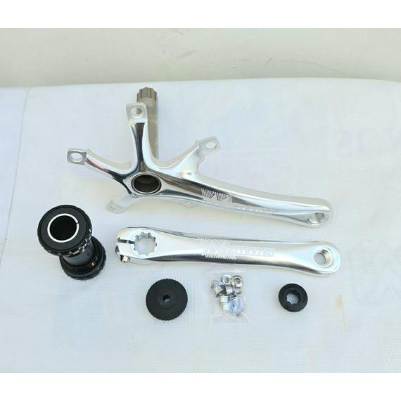 Meijun Arm Crank Hollowtech 2 BCD 130 - Crank Arm HT2 Sepeda Lipat - Arm Crank HT 2 Sepeda Lipat -
