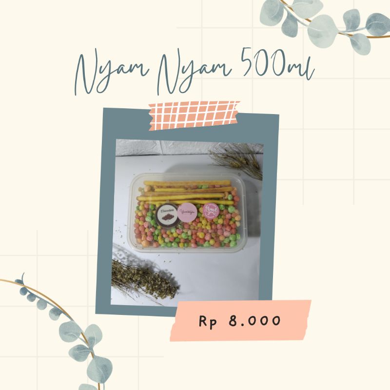 

NYAM NYAM BOX 500ML FREE COKLAT