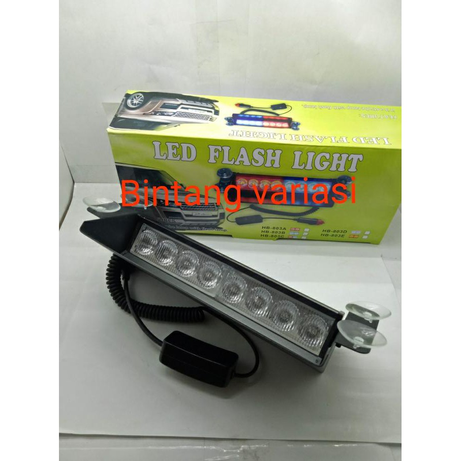 BARU LAMPU LED STROBO DASHBOARD MOBIL #10