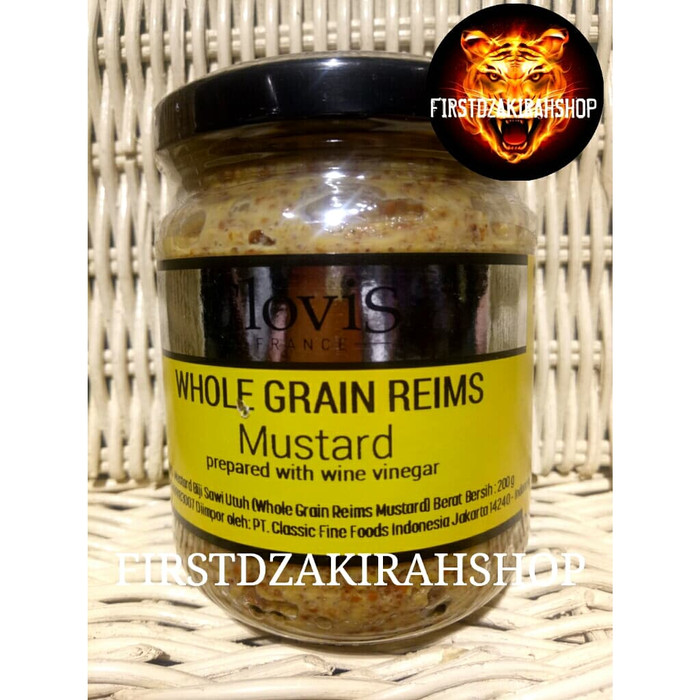 

Ready- Clovis Whole Mustard Grain Reims 200Gr