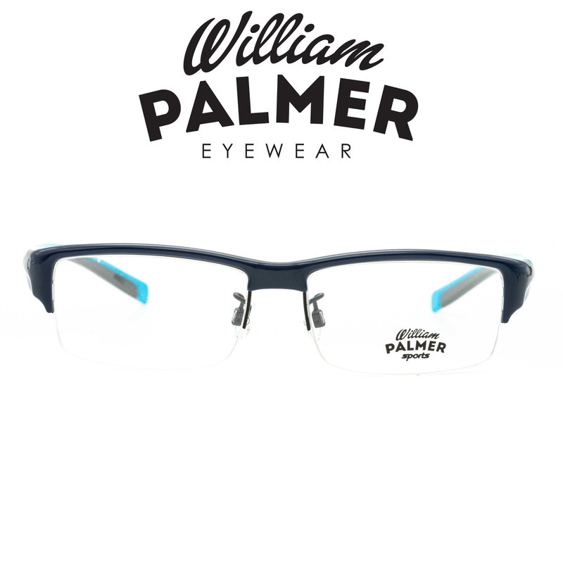William Palmer Kacamata Pria Wanita Sport 7064 C418 Blue