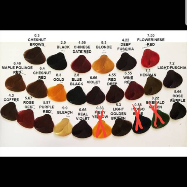 Semir / Hair Colour Feves