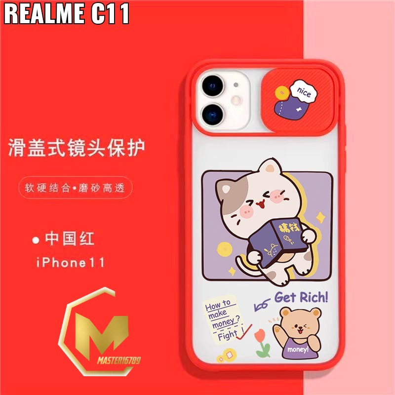 SS069 CASE SLIDE KARAKTER REALME C1 C2 2 PRO C11 C12 C25 NARZO 30A MA1960