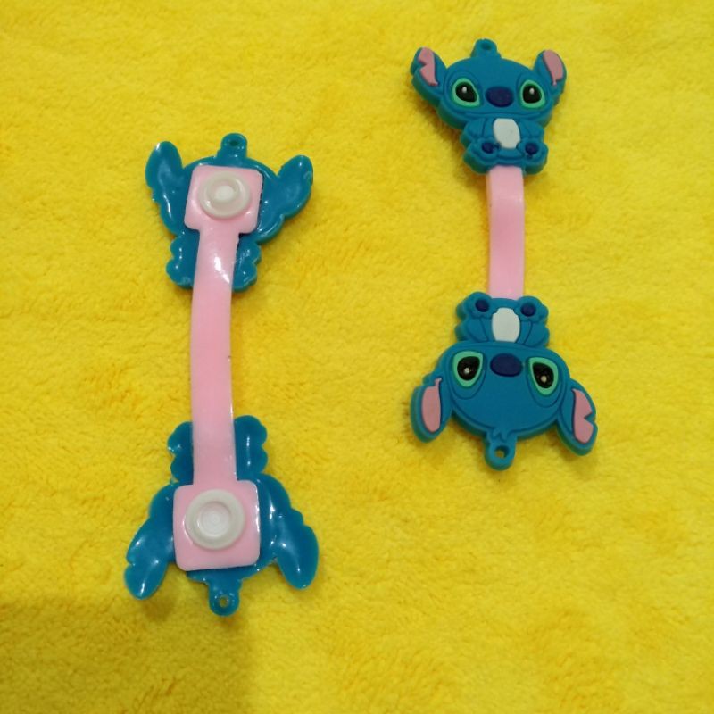 Pengikat Kabel Karakter Aksesoris HP Penggulung Kabel Cord Cable Holder Penjepit Klip Kabel