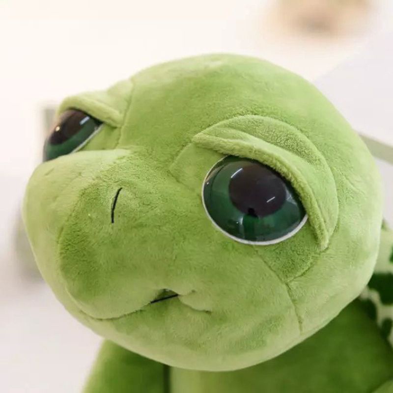 20CM/7.8in Big Eyes Turtle Plush Toys Tortoise Animals Dolls Kids Stuffed Toy