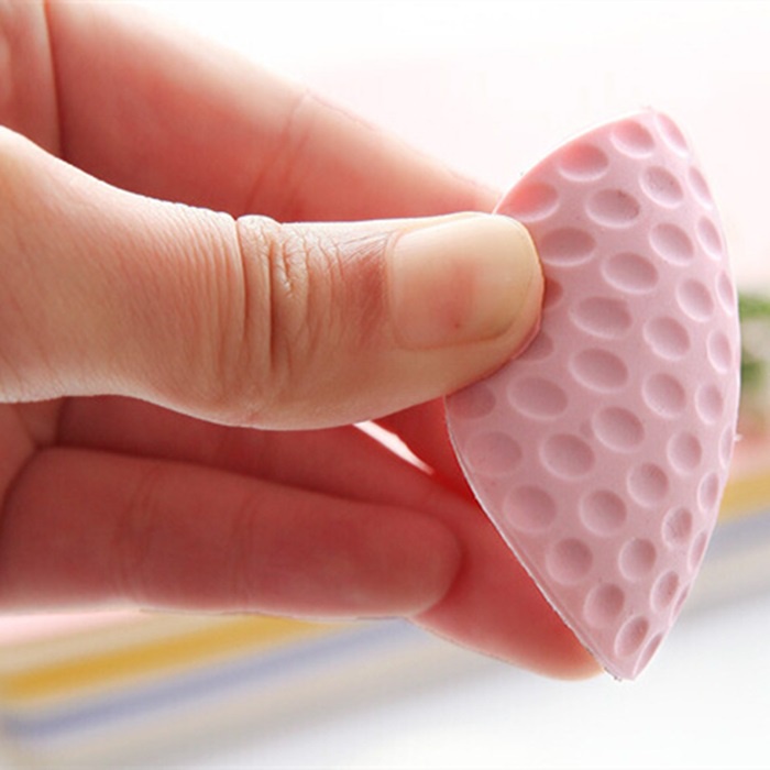 4 Pcs Karet Bumper Penahan / Pengaman Gagang Pintu