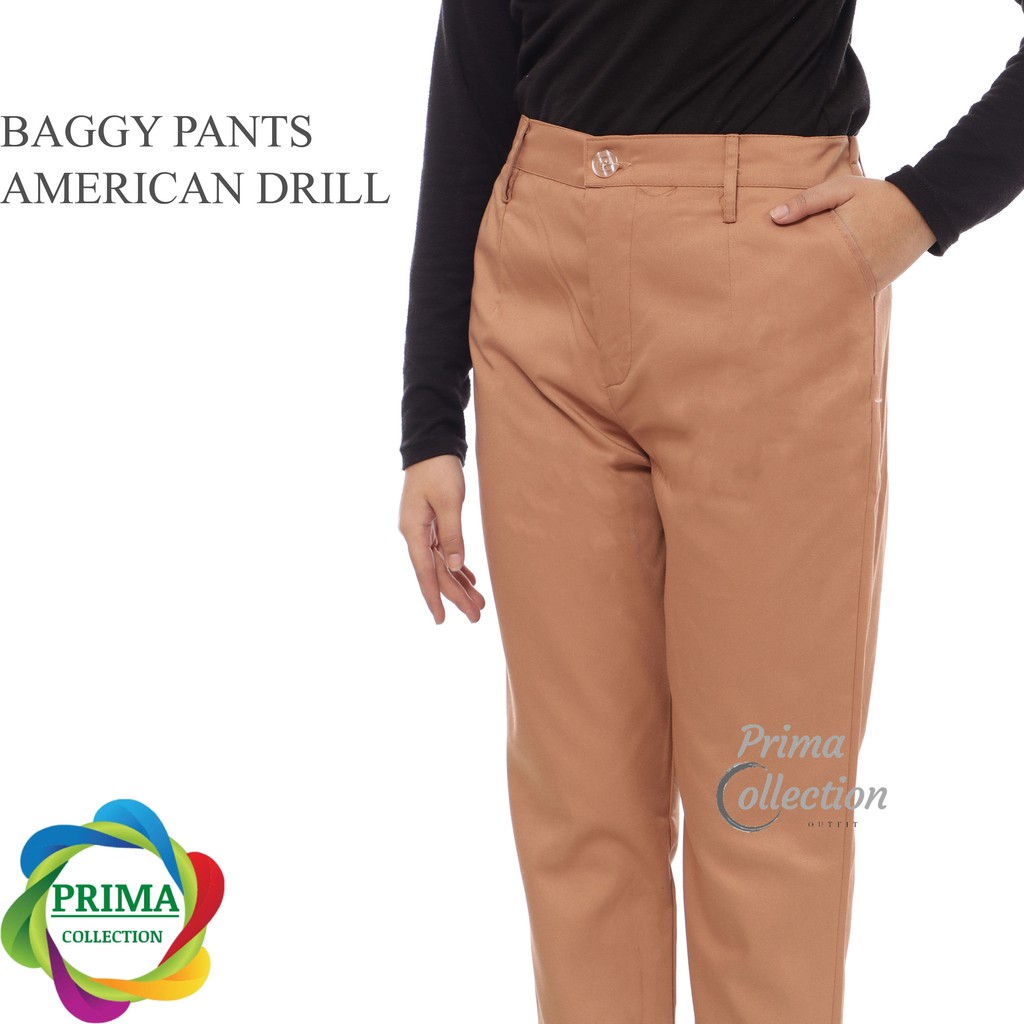 (JUMBO) BAGGY PANTS AMERICAN DRILL XXL