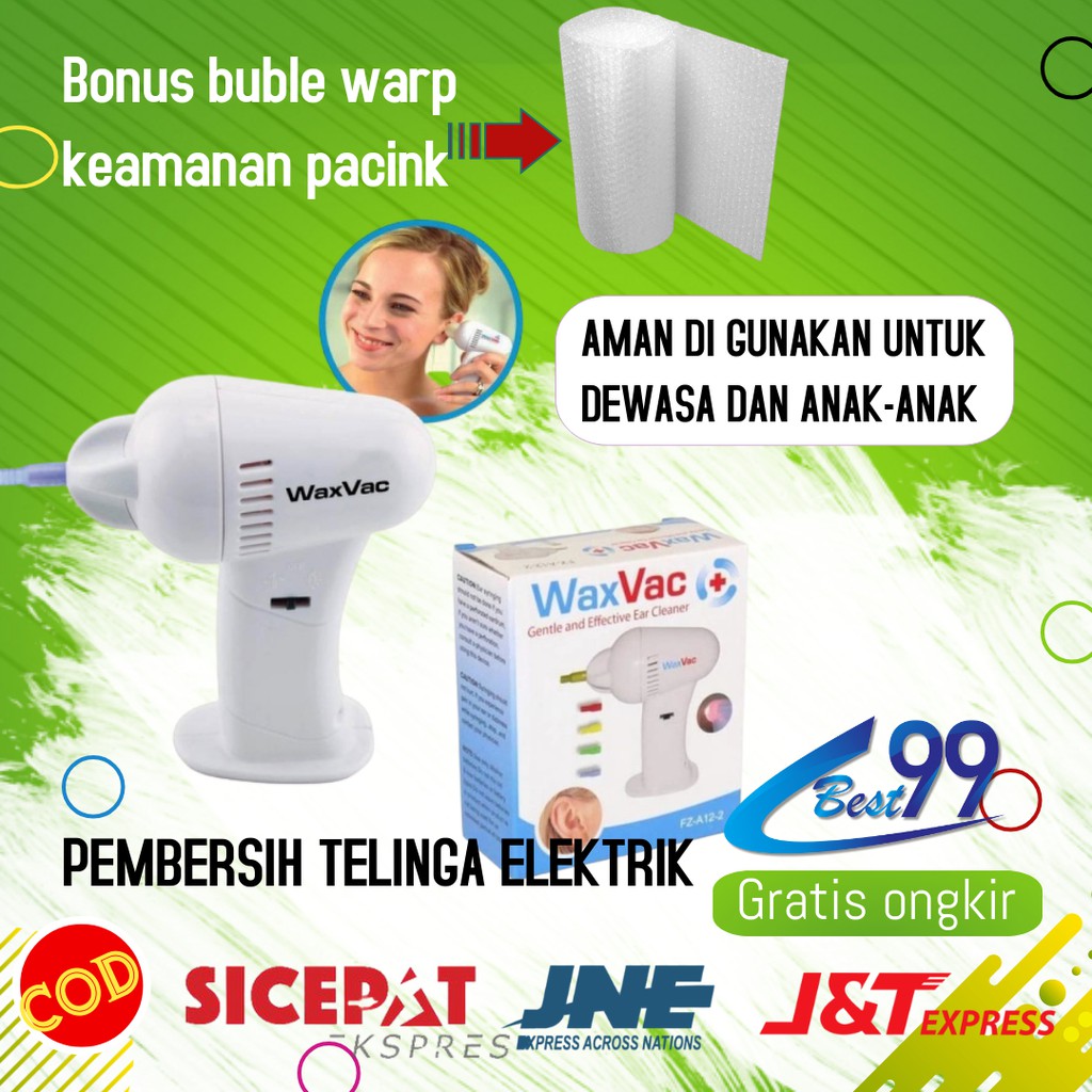 VACUM PEMBERSIH TELINGA EAR WAX REMOVAL PENYEDOT KOTORAN TELINGA ELEKTRIK