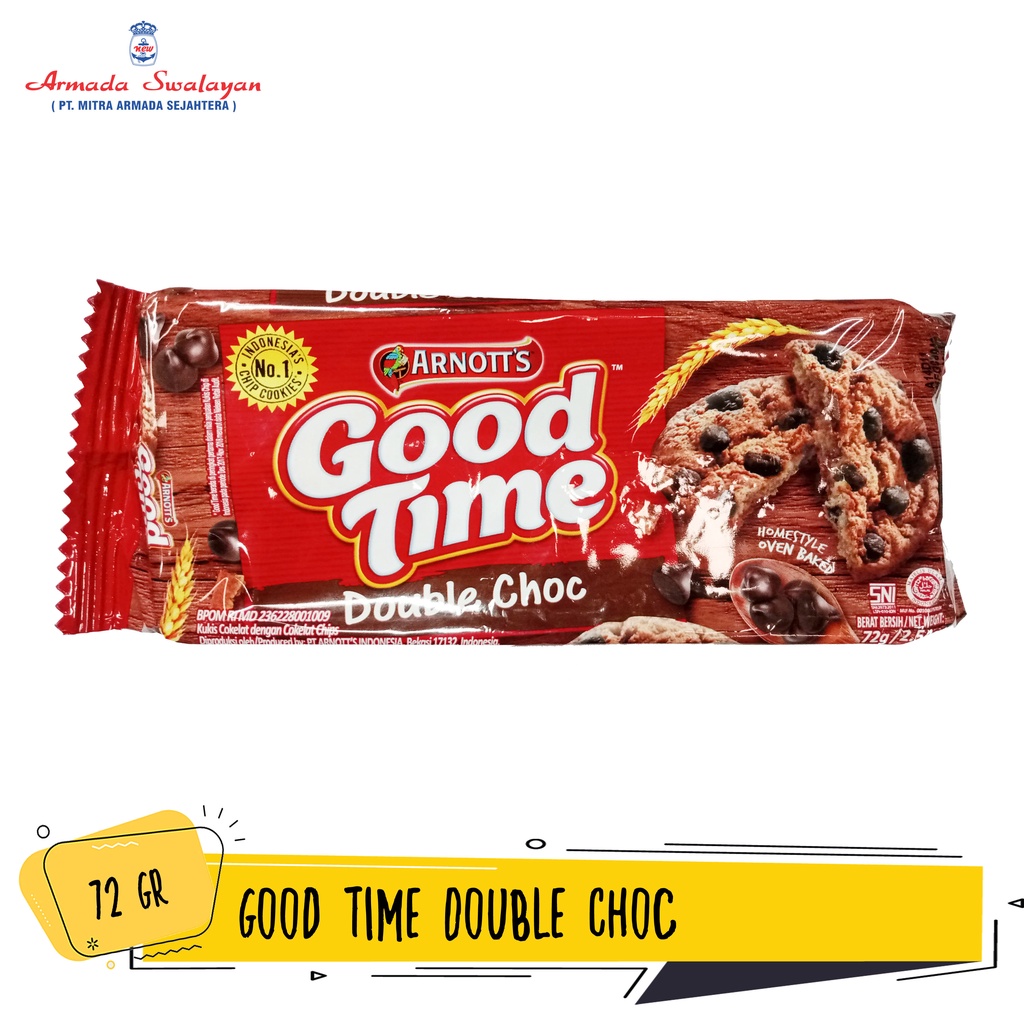 

Good Time Double Choc 72gr