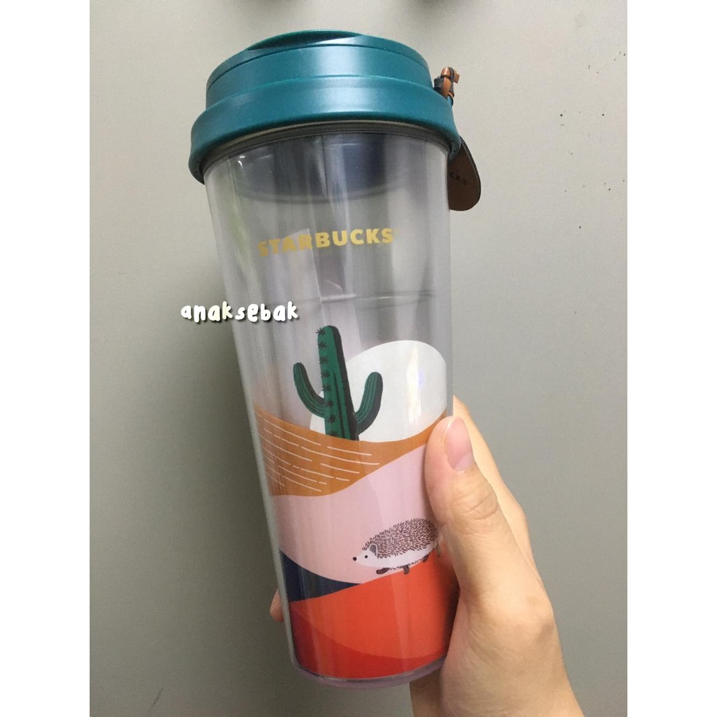 Starbucks Tumbler Hedgehog Adventure 16oz Summer 2021