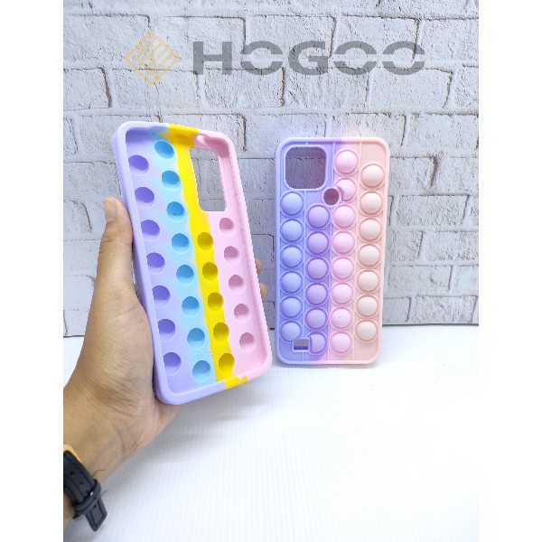 SOFT CASE POP IT REALME 6- CASE PENGHILANG STRESS PUSH IT