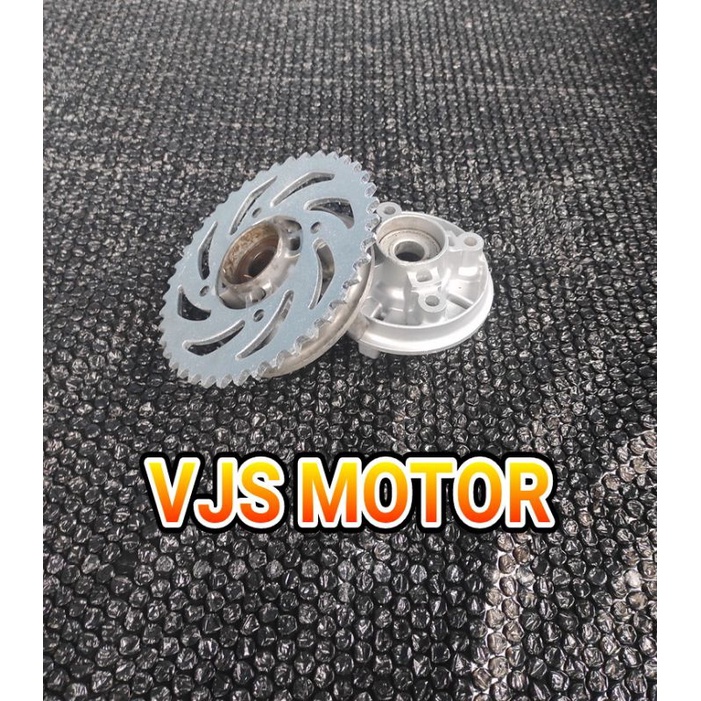 panel nap dudukan gear + Gir blakang JUPITER Z Burhan ORI ASLI YAMAHA