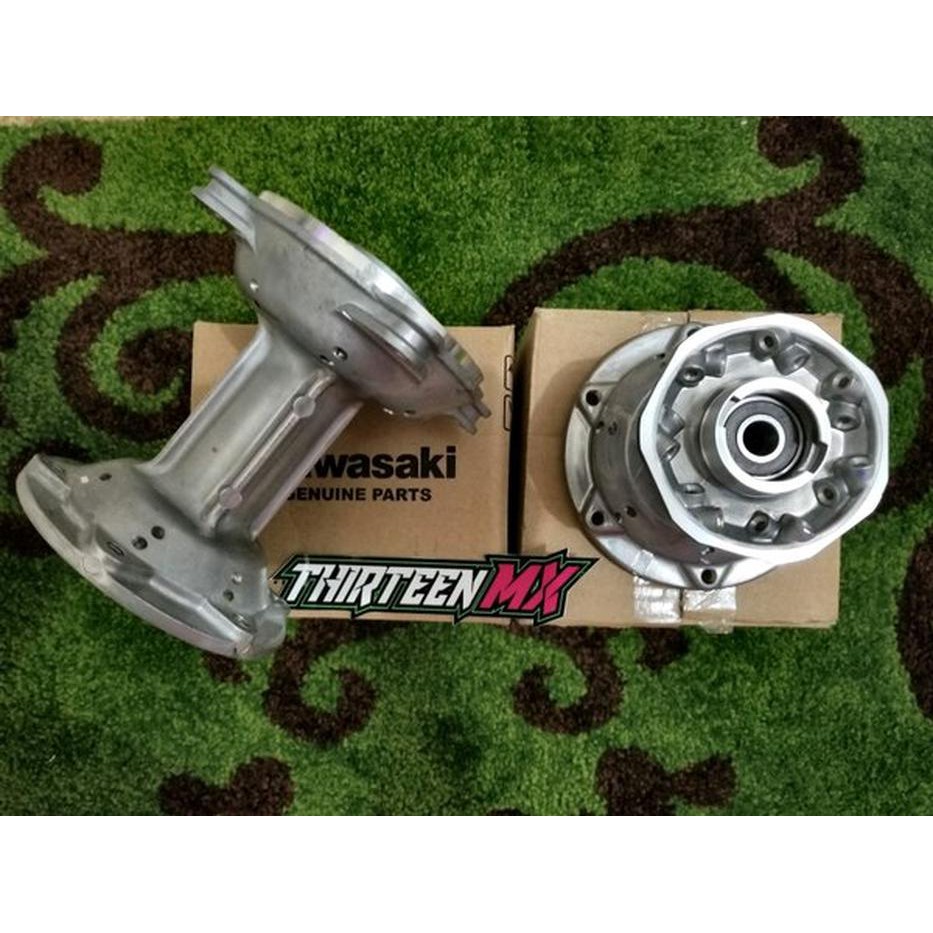 Tromol Belakang Kawasaki Dtracker KLX 150 Hole 36 Original Ori KMI