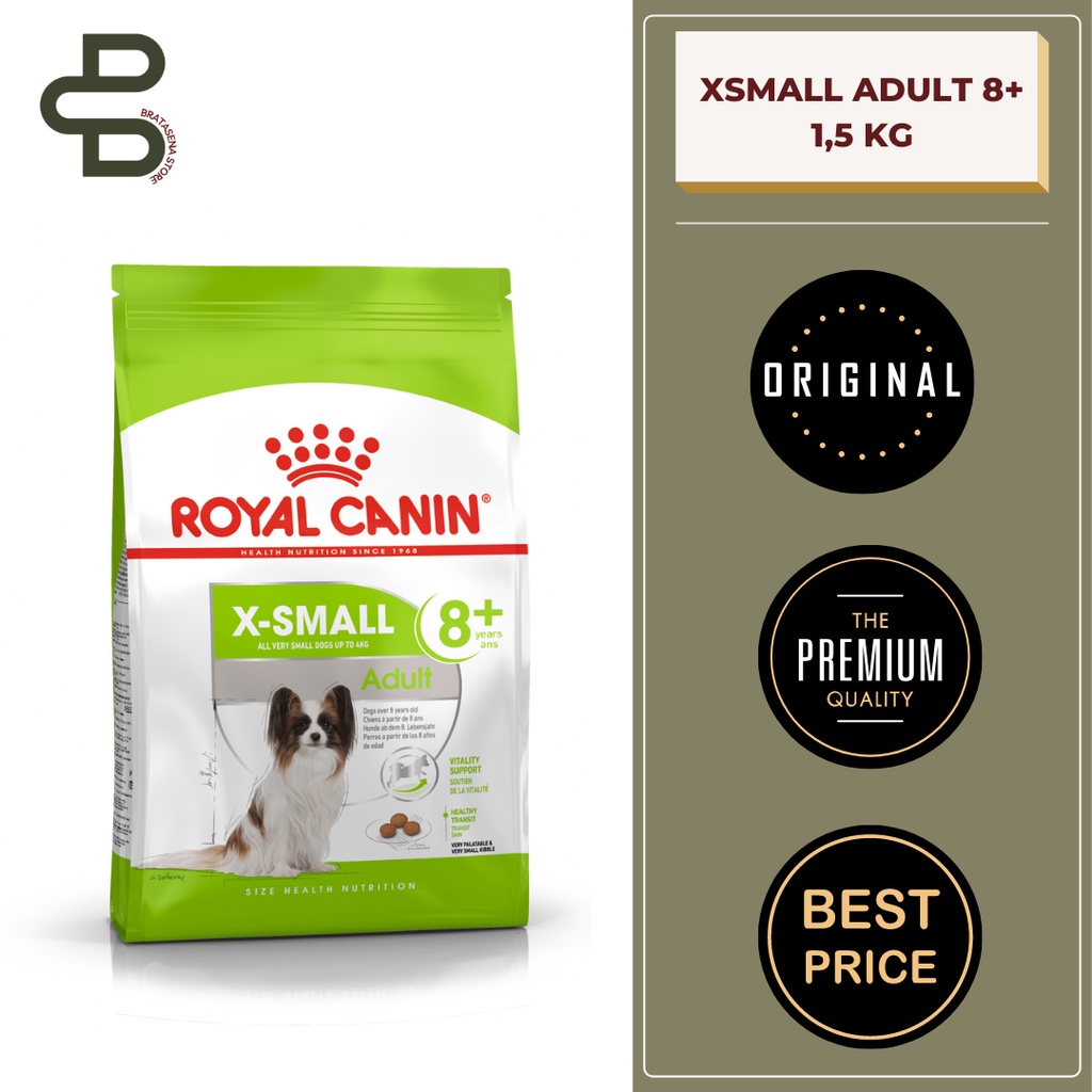 ROYAL CANIN XSMALL ADULT 8+ 1,5KG FRESHPACK