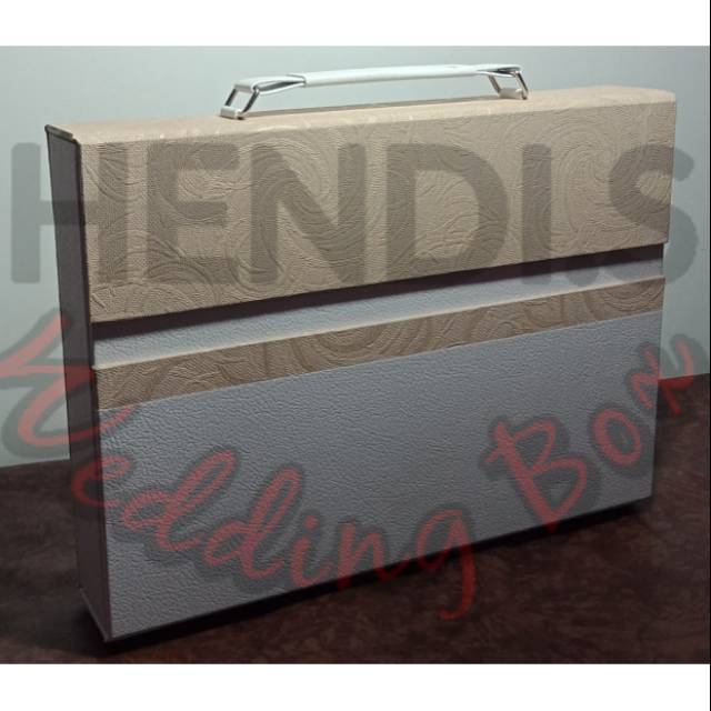 Box koper album kolase