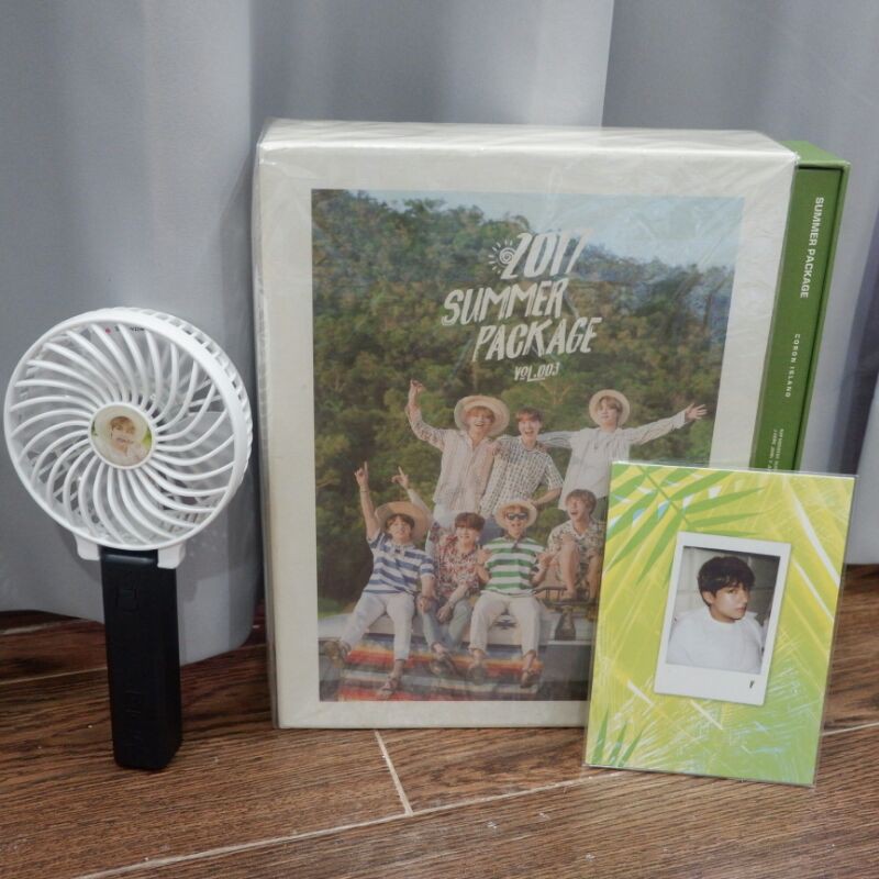 BTS SUMMER PACKAGE 2017 - FULLSET TAEHYUNG SELFIE BOOK