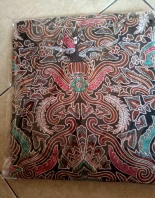 Batik Couple Keluarga Sania Ruffle Ori Ndoro Jowi Dnt Motif Cirebonan