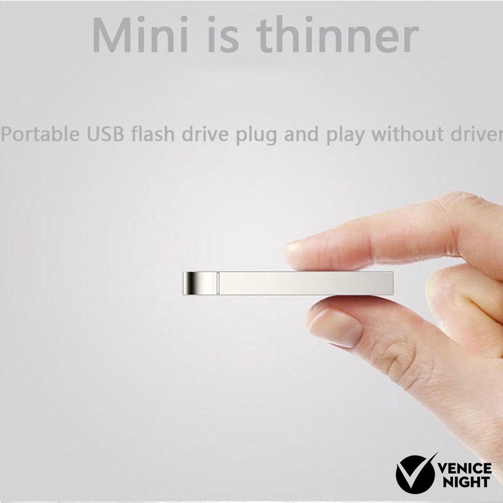 (SF) Flashdisk USB Mini 4 / 8 / 16 / 32 / 64 / 128GB Plug &amp; Play Bahan Metal Untuk Komputer Lenovo