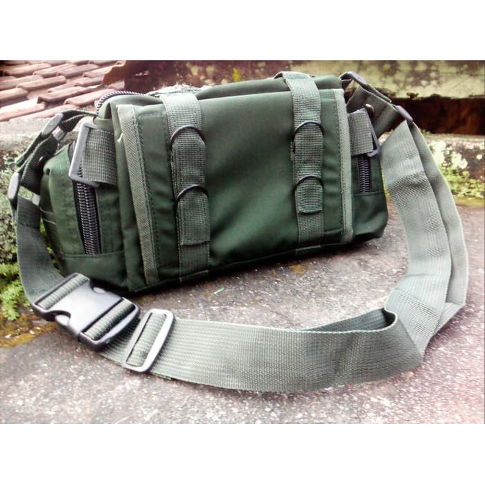 Tas Selempang Hijau Army TNI