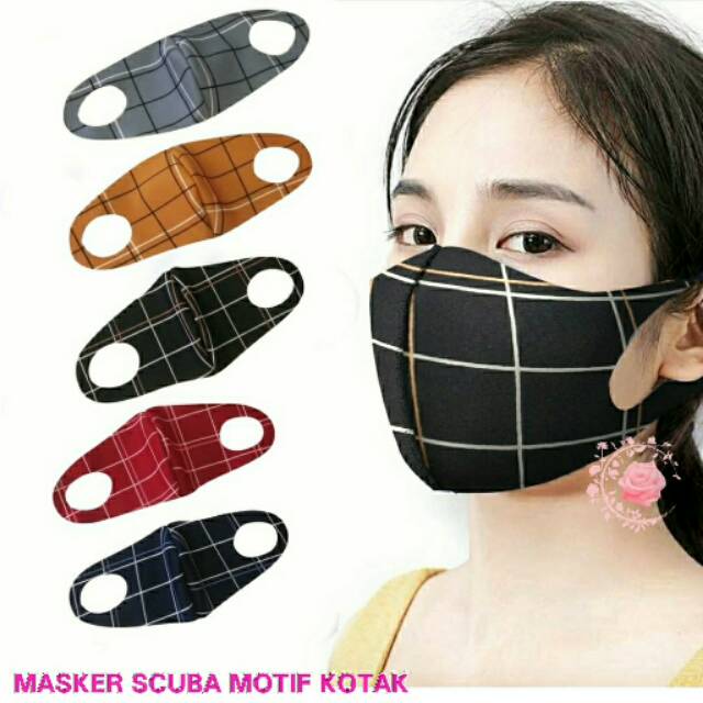 MASKER SCUBA KOTAK (1 PACK ISI 12)