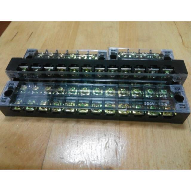 Terminal Block 15A-25A 12 Pole