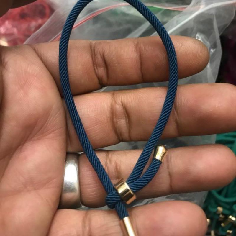 GELANG TALI / BENANG WARNA WANRI POLOS