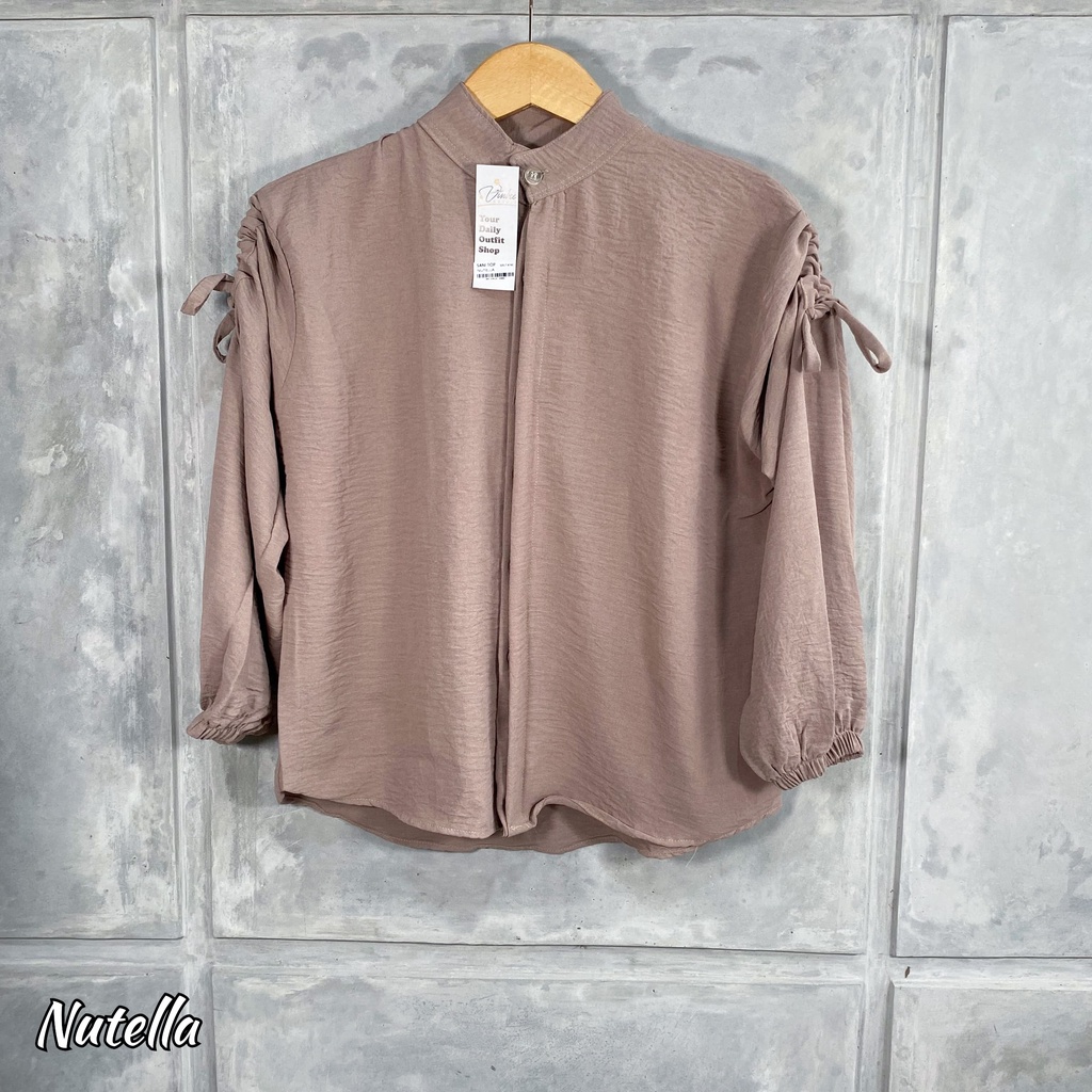 SANI TOP BLOUSE - KEMEJA SERUT CRINCLE AIRFLOW