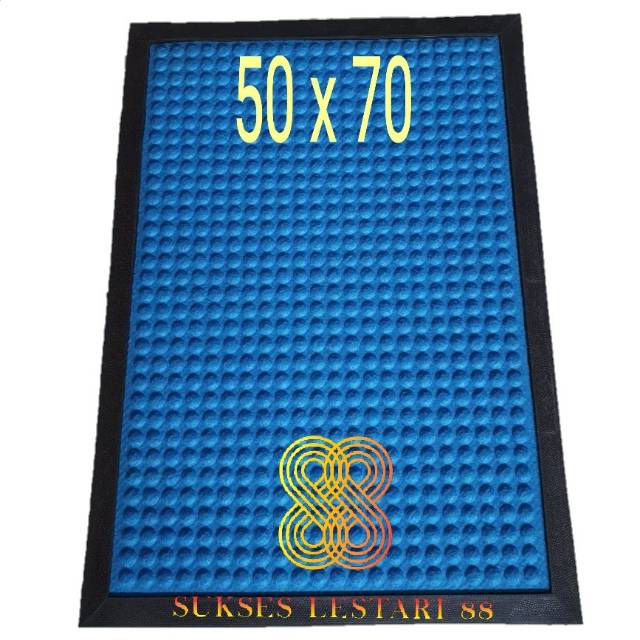 Keset Karpet Karet Bludru Anti Slip 50 x 70 - RCM Lis