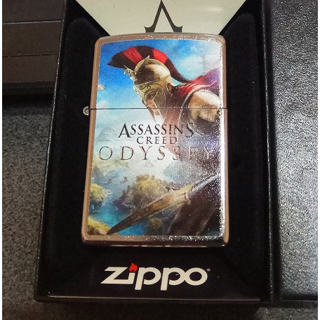 Zippo Original USA 49083 Assassins Creed - Stok Lengkap Resmi