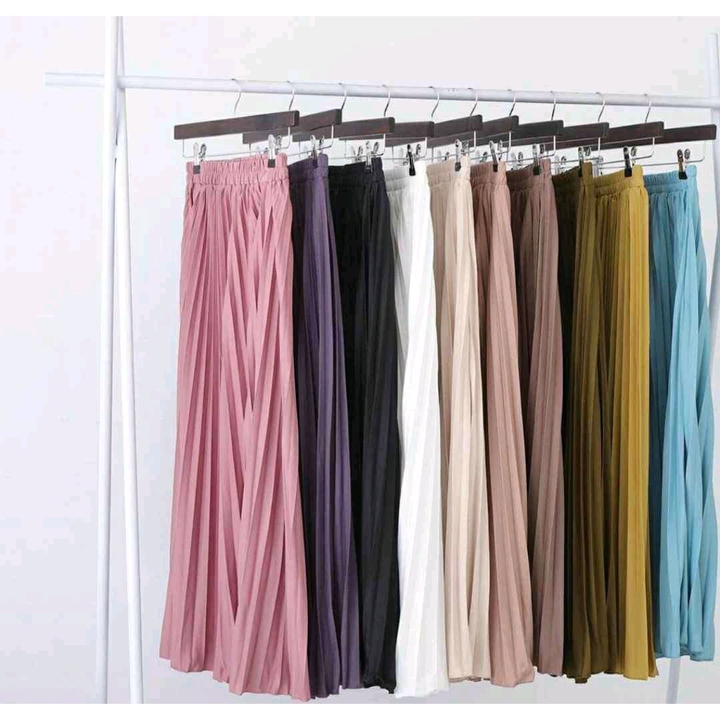 ROK PLISKET DEWASA PREMIUM//BAWAHAN WANITA//ROK PLISKET MAYUNG-Random