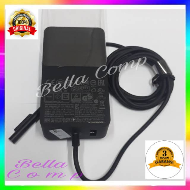 Adaptor Charger Original Microsoft 15V 4A/microsoft SURFACE 4/pro 4