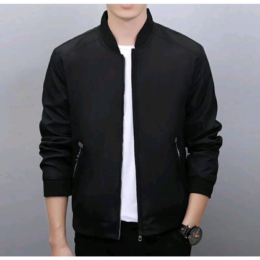 JAKET KAIN PRIA BAHAN JN