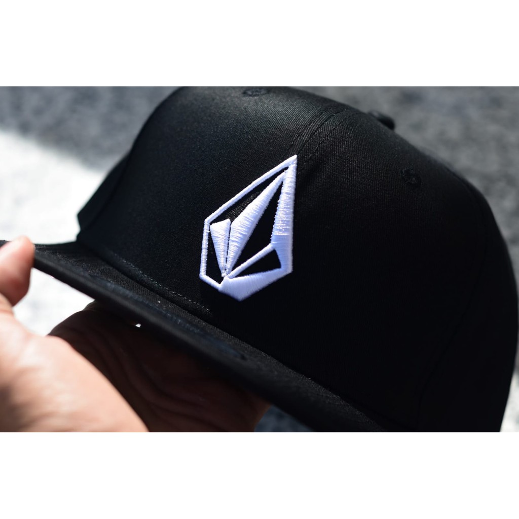 Topi Snapback Import  Volcom Baseball Cap Distro Fashion Pria Wanita Hip Hop