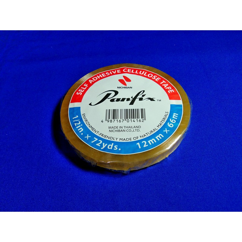 

Panfix Cellulose Tape 1/2"x 72 Yards ( 1 Pcs / 1 Roll ) ( IRRA STORE )