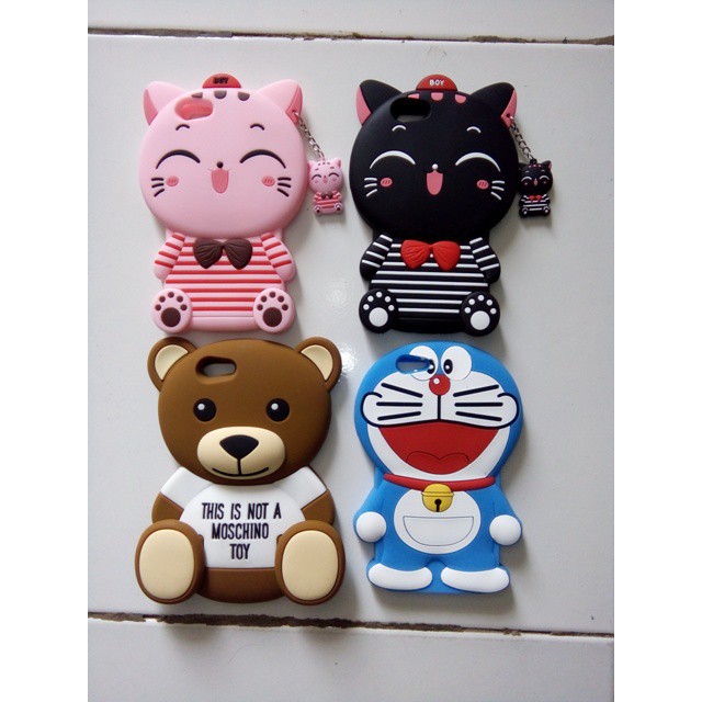 CASE 3D KARAKTER BONEKA OPPO A39/A57 ( bisa 2 type itu )