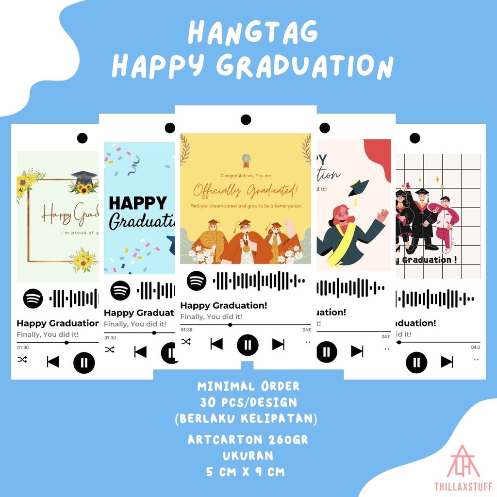 [KELIPATAN 30] HANGTAG GRADUATION | HANGTAG WISUDA | HADIAH WISUDA | GRADUATION GIFT | GANTUNGAN WISUDA GRADUATION