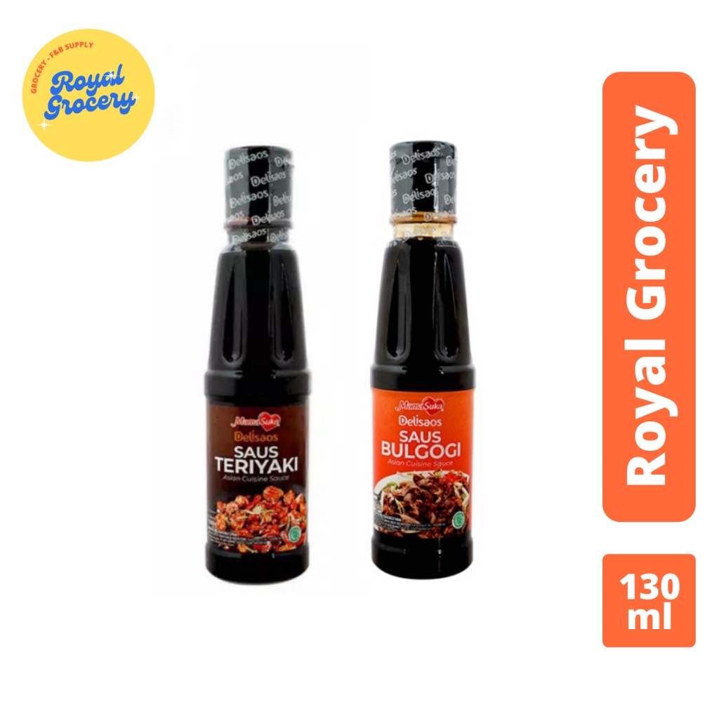 

MamaSuka Delisaos Saus Bumbu Teriyaki Bulgogi Halal 130ml