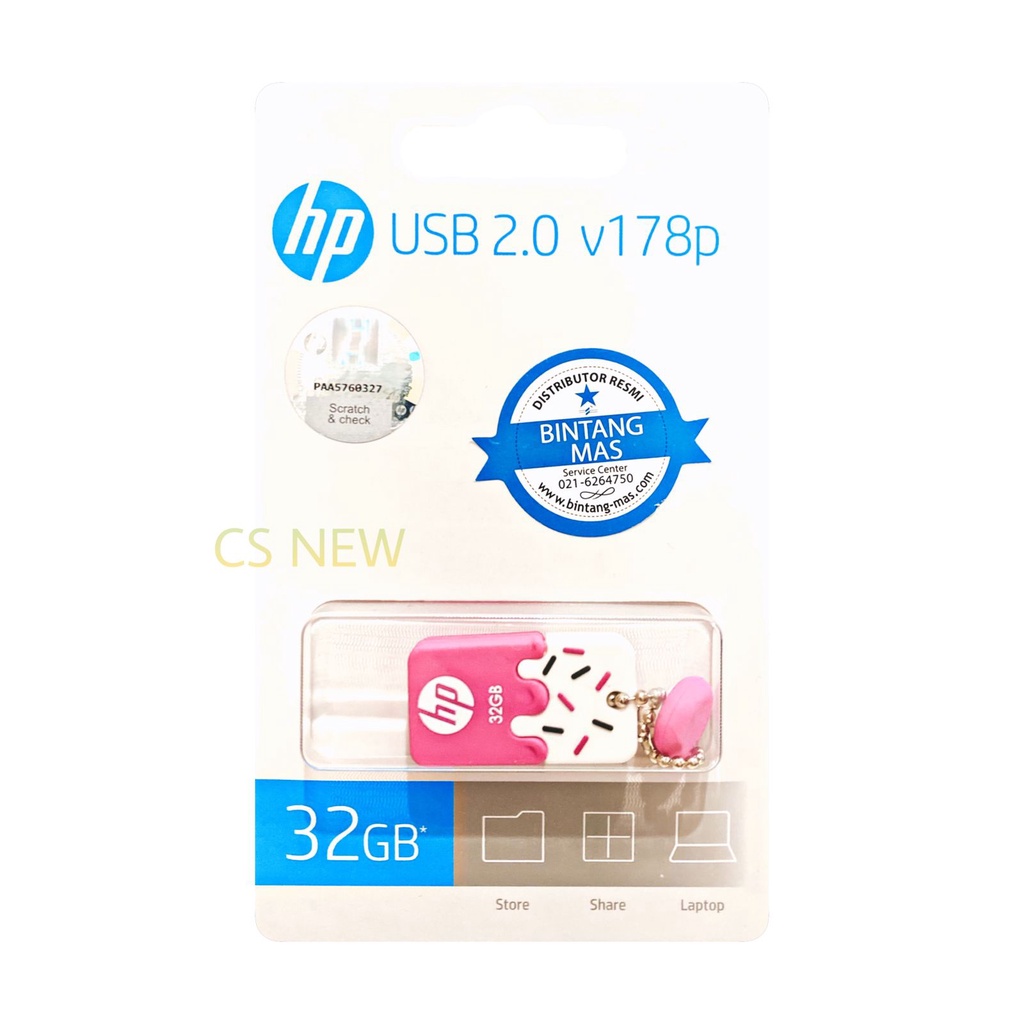 HP Flash Disk 32GB USB 2.0 V178