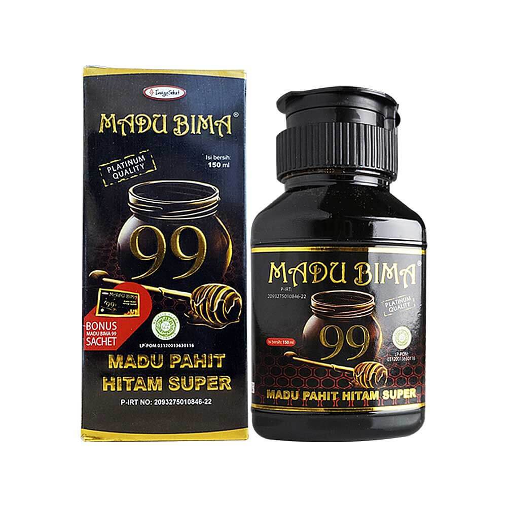 Madu Bima 99 150 ML / Madu Hitam Pahit Super
