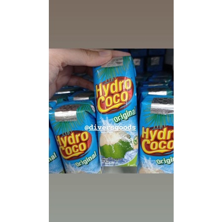 

minuman hydro coco original 250ml / 500ml