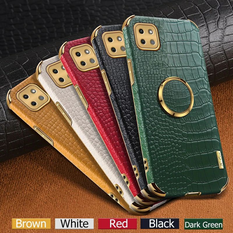 Crocodile Pattern TPU Soft Case Samsung Galaxy A22 5G SM-A226B SamsungA22 5G Softcase Casing HP