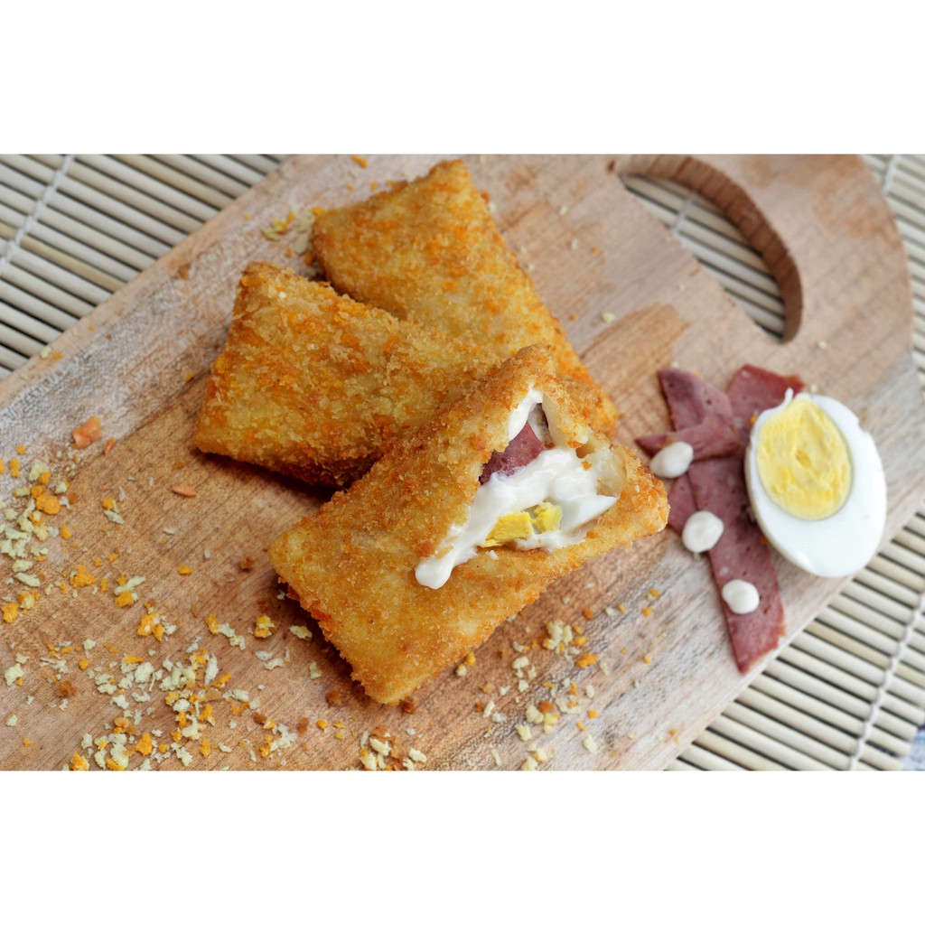 

My 'O Nice (risoles mayo,ham,telur,keju) ready to eat