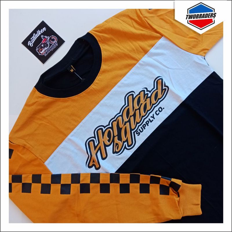 KAOS PANJANG HONDA SQUAD ORIGINAL HELM CB100 CB125 GL100 GL MP TIGER CBR150