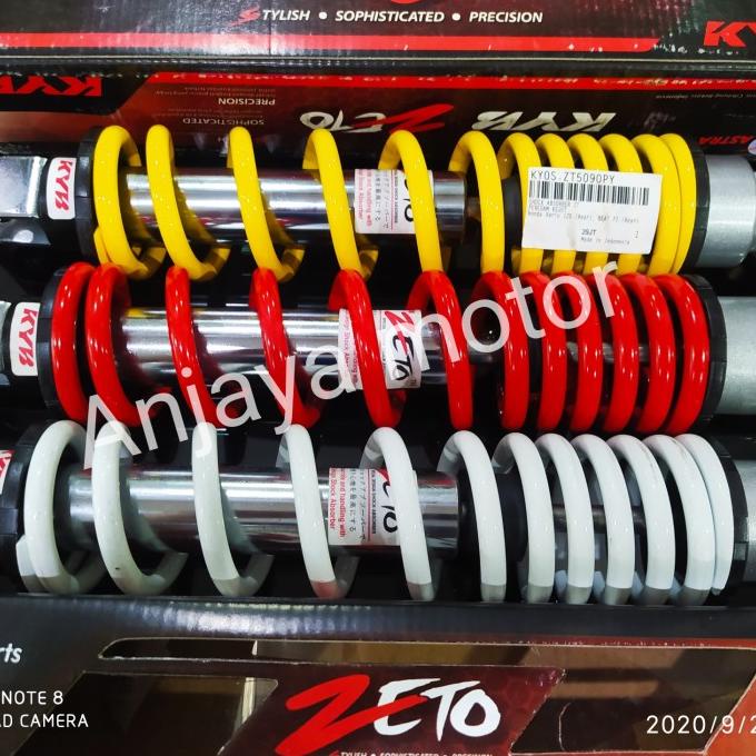 skok shock KYB ZETO vario 125 150, beat fi, scoopy fi